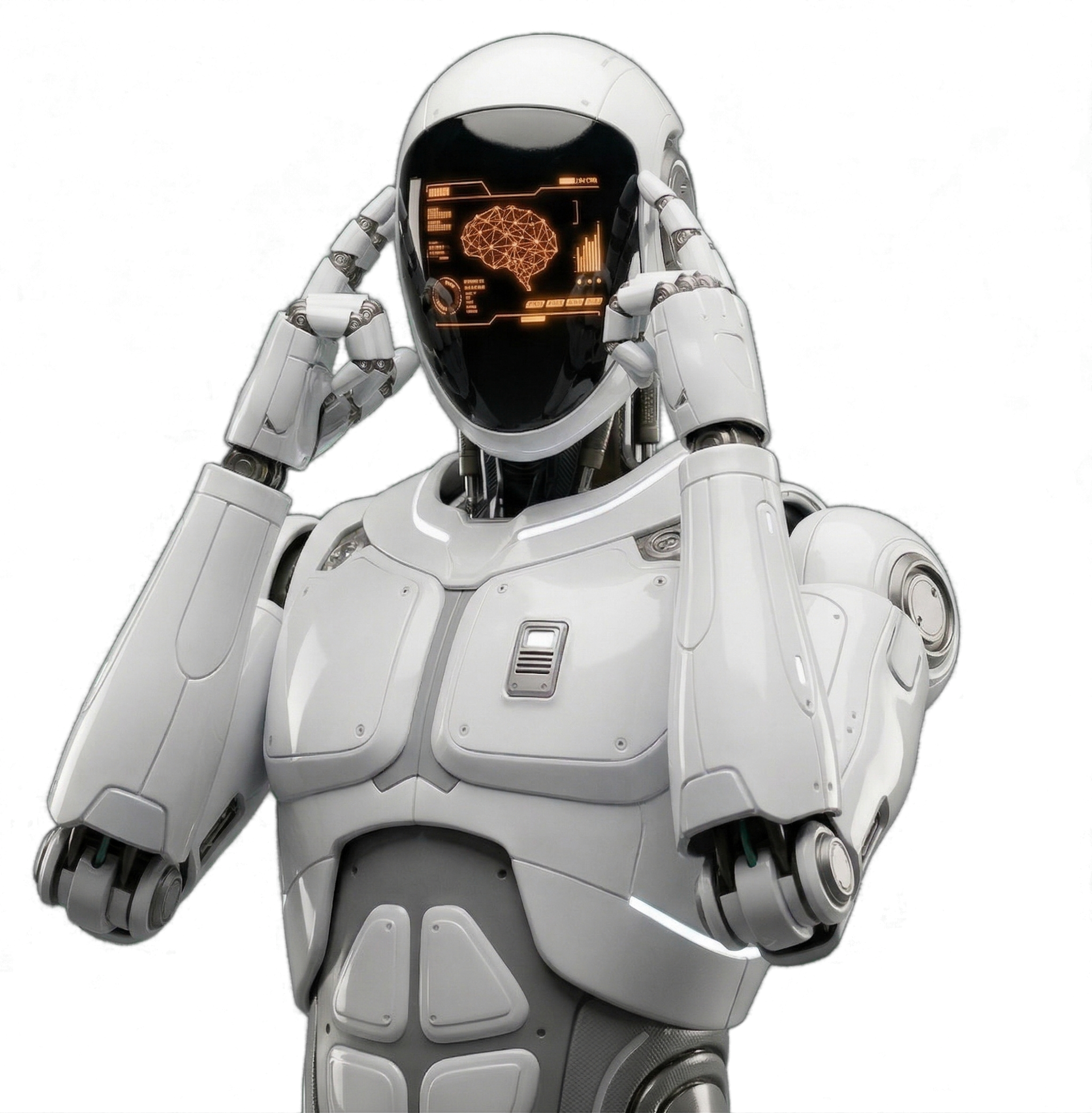 רובוט AI חושב — תהליך הקמה